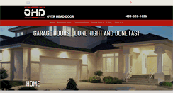 Desktop Screenshot of overheaddoorstore.ca